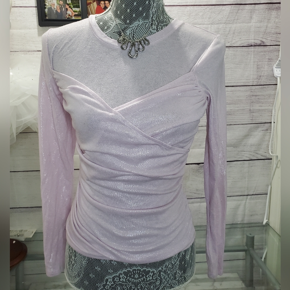 Express Shimmer Shirt